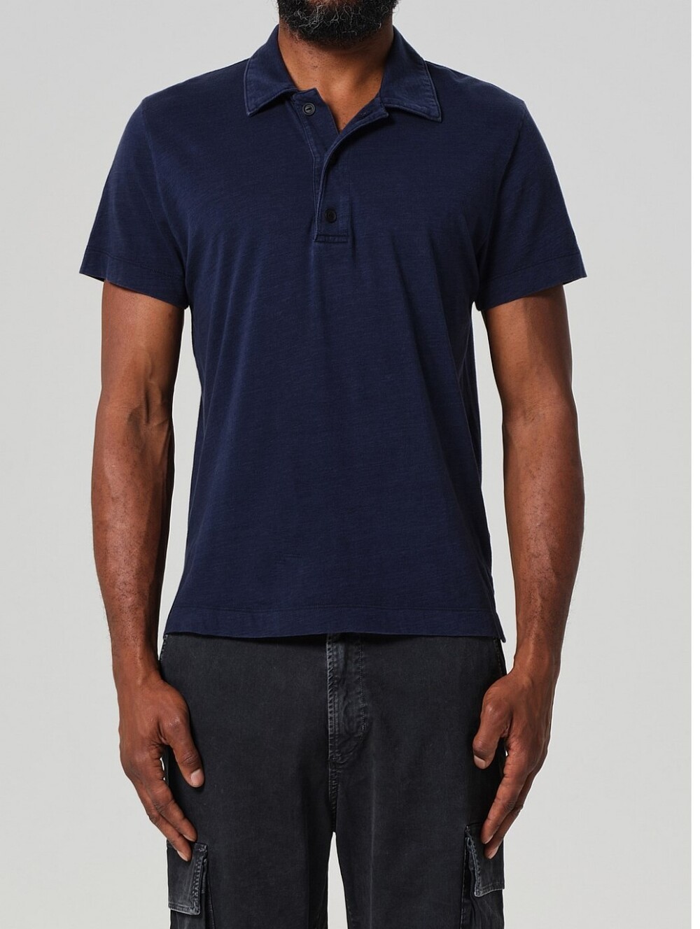 Citizens Of Humanity Himari Shorr Sleeves Polo Shirt